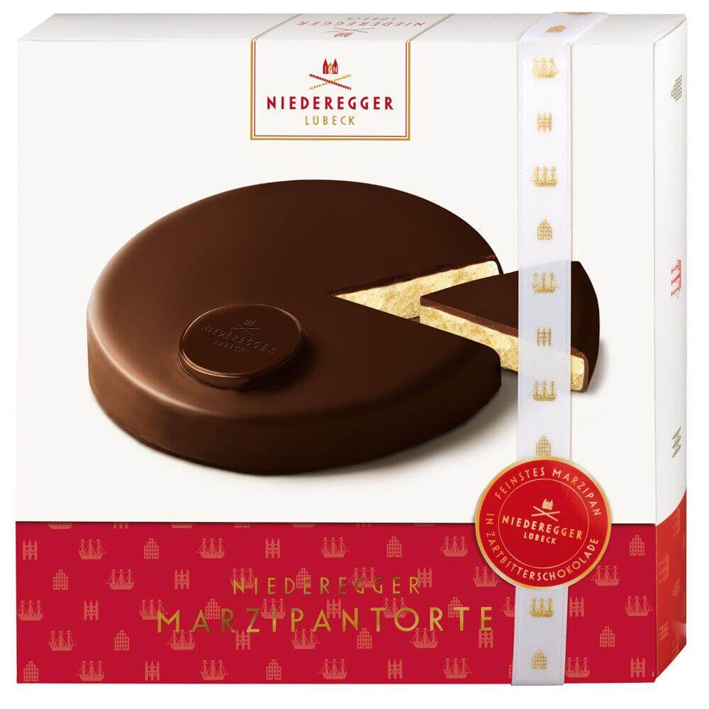 Niederegger Marzipan Dark Chocolate Torte 185g